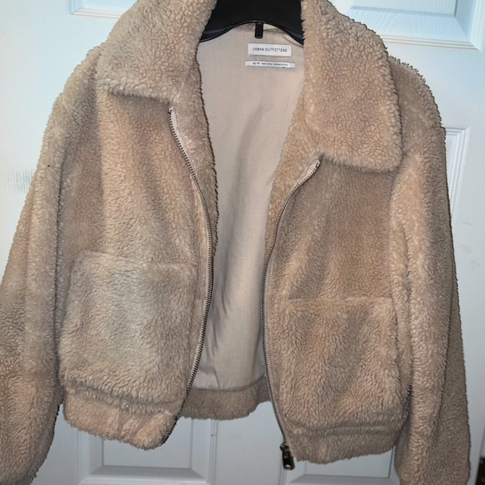 Urban Outfitters teddy jacket